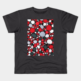 Red and Gray Kids T-Shirt